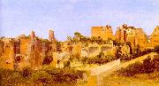 The Ruins of the Septizonium on the Palatine in Rome Charles Blechen